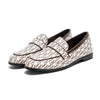 Classic Style Fashion Retro Women's New Flat Shoes Letters Printing Simple Hundred with Fine Workmanship Women's Casual Shoes