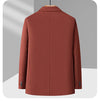plus Size Men's Fashion Suit 2025 High Quality Slim Fit Solid Color Hipster Casual Coat for Spring Autumn