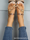 2023 New Butterfly Toe Sandals, Beach Sandals, Occidental Slippers, Chinese Feminis  Wedding Shoes Bride  Womens Shoes