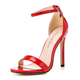 Summer Women Sandals Shoes Outdoor Ladies High Heels Shoes Luxury Designer 12cm Fashion Party Shoes High Heels Sandals 44 45 46