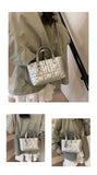 Women's Premium Leather Handbag Designer Crossbody Shoulder Purse Luxury Brand Tote Bag Ladies