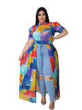 Blouses for Women Fashion 2025 Summer Lady Elegant Chiffon Blouse Plus Size Dress Tops 4xl 5xl Wholesale Bulk Dropshipping