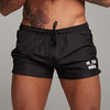 Men's Swimsuit Swim Shorts Summer Casual Beach Board Shorts   for Men Quick Dry Running Surf Fitness Gym Shorts Zipper Pocket