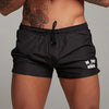 Men's Swimsuit Swim Shorts Summer Casual Beach Board Shorts   for Men Quick Dry Running Surf Fitness Gym Shorts Zipper Pocket