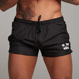 Men's Swimsuit Swim Shorts Summer Casual Beach Board Shorts   for Men Quick Dry Running Surf Fitness Gym Shorts Zipper Pocket