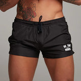 Men's Swimsuit Swim Shorts Summer Casual Beach Board Shorts   for Men Quick Dry Running Surf Fitness Gym Shorts Zipper Pocket