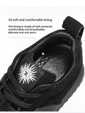 2025 New Shoes for Men Leather Casual Shoe Fashion Lace-up Leisure Striped Flat Shoes for Man Spring Autumn Cool Loafers