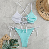2025 String Bikini Women Brazilian Swimsuit Sexy Push Up Swimwear Female Bathers Bathing Swimming Suit Summer Beachwear