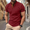 New Summer Men's Short - sleeved Polo Shirts: Casual, Sporty and Quick - drying Men's Tops