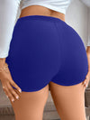 Plus Size Women's High Waist Pleated Button Skirt Asymmetric Skirt Shorts Bandage Spicy Style Best Choice in Summer