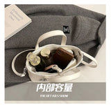 Women's Premium Leather Handbag Designer Crossbody Shoulder Purse Luxury Brand Tote Bag Ladies