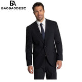 Men's Plus Size Jacket | Stretch Slim Fit Blazer for Wedding Suits, Business Attire & Groomsmen Outfits with Adjustable Waist