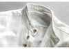 Plus Size 6XL 7XL Men's Casual Cotton Linen Shirt Formal Retro Long Sleeve Soft Loose Shirts Male Oversized Clothing Shirts Tops