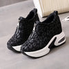 Women's Sneakers with Platform Womens Shoes Casual Woman Wedge Basket 2023 Shoes Tennis Female Thick Woman's Summer Trainers