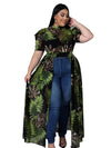 Blouses for Women Fashion 2025 Summer Lady Elegant Chiffon Blouse Plus Size Dress Tops 4xl 5xl Wholesale Bulk Dropshipping
