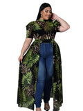 Blouses for Women Fashion 2025 Summer Lady Elegant Chiffon Blouse Plus Size Dress Tops 4xl 5xl Wholesale Bulk Dropshipping