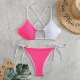 2025 String Bikini Women Brazilian Swimsuit Sexy Push Up Swimwear Female Bathers Bathing Swimming Suit Summer Beachwear