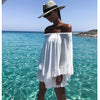 White Beach Dress Cover up Kaftans Sarong Bathing Suit Cover ups Beach Pareos Swimsuit Cover up Womens Swim Wear Beach Tunic