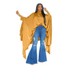 SOMO Plus Size Women Clothes Pleated Long Cape Shirt Bat Full Sleeve Irregularity Blouse Top One Size Loose Dropshipping 2023