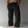 Mens Linen Pants Linen Pants for Men Loose Straight Pants Cotton Linen Cotton Linen Men Pants Linen Oose Linen Pants