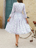Women Dress 2025 Fashion Spring Summer Latest Unique Leisure Vacation Storm Point Long Sleeved Long Skirt Dress Women's Clothing
