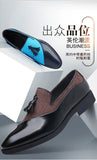 Mens Dress Shoes 2025 New Casual Leather Shoes Men Business Dress Leather Shoes Trend Versatile  Loafers  Pointed Toe Slip-On
