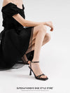 Women High Heels Rome Sandals Sexy Summer Shoes Open Toe Slippers 2025 Trend Party Dress New Slingback Sandalias Pumps Mujer
