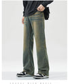 Men's Jeans Man Denim Shorts Jean Streetwear Mens Trousers Wide Y2k Pants Baggy Jeans Clothing Flared Male Cargo New Pant Ripped