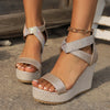 Women High Heels Sandals Women Summer Wedges Platform Fashion Slippers Walking Slides Outdoor Pumps Flip Flops Chaussures Femme