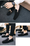 Spring Summer Men Loafers mens Shoes Casual Light Canvas Youth Flat Shoes Breathable Fashion Footwear New On Sale