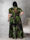 Blouses for Women Fashion 2025 Summer Lady Elegant Chiffon Blouse Plus Size Dress Tops 4xl 5xl Wholesale Bulk Dropshipping