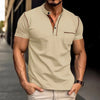 New Summer Men's Short - sleeved Polo Shirts: Casual, Sporty and Quick - drying Men's Tops