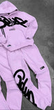 High Street Fashion Clothing American Retro Harajuku Letter Fashion Loose Men Suit Street Hip Hop Casual Oversized Sweatshirt