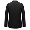 plus Size Men's Fashion Suit 2025 High Quality Slim Fit Solid Color Hipster Casual Coat for Spring Autumn