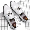 Italy Luxury Brand Loafers Men Shoes Tassel Men Designer Shoes British Style Lacquered Leather Shoes Thick Bottom Wedding Shoes
