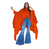 SOMO Plus Size Women Clothes Pleated Long Cape Shirt Bat Full Sleeve Irregularity Blouse Top One Size Loose Dropshipping 2023