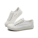 Sneakers for Women Low Top Canvas Shoes Men Fashion Durable Breathable Sneakers Slip on Casual Flats Zapatillas De Deporte