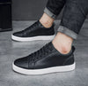 Men's Red Soled Casual Shoes Four Seasons Minimalist Board Shoe Mens Spring and Autumn Genuine Leather Sports Shoes Sneakers