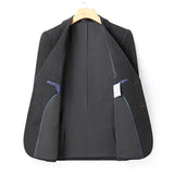 2025 new model men High quality four-sided stretch Suit Formal  Jacket + Trousers 2-piece suit Men's Business suit size 5XL