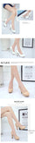 High Heels Shoes Women White Wedding Shoes Thick 10 CM Heels Fashion Party Pumps Footwear Black Red Round Zapatos De Mujer