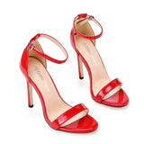 Summer Women Sandals Shoes Outdoor Ladies High Heels Shoes Luxury Designer 12cm Fashion Party Shoes High Heels Sandals 44 45 46