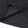 2-piece plus size men's fall/winter thermal underwear set fashion simple sleeve striped long-sleeved trousers casual pajamas set