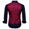 2025 Men's Formal Dress Vest Top Double Breasted Casual Tank Tops Solid Slim V-Neck Club Party Suits Vest Formal Waistcoat Men