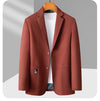 plus Size Men's Fashion Suit 2025 High Quality Slim Fit Solid Color Hipster Casual Coat for Spring Autumn