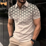 6XL Plus Size Men's Clothing Fashion Polos T-Shirts Summer Short Sleeve 3D Printed Streetwear Male POLO T Shirt Pullovers Tops