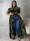Blouses for Women Fashion 2025 Summer Lady Elegant Chiffon Blouse Plus Size Dress Tops 4xl 5xl Wholesale Bulk Dropshipping