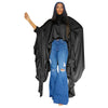SOMO Plus Size Women Clothes Pleated Long Cape Shirt Bat Full Sleeve Irregularity Blouse Top One Size Loose Dropshipping 2023
