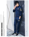 Plus Size 5XL 6XL Men's Tracksuit Autumn Clothes Sportswear Two Piece Set Men Jacket Sweatpants Male Sweatsuit Sports Suits Sets