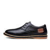 Mens Shoes Hand Sewn Cowhide Leather Shoes Men's Casual Loafers Plus Size 38-48