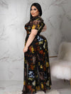 Blouses for Women Fashion 2025 Summer Lady Elegant Chiffon Blouse Plus Size Dress Tops 4xl 5xl Wholesale Bulk Dropshipping
